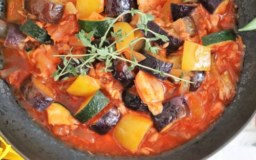 ダイエットにおススメの夏のラタトゥイユ