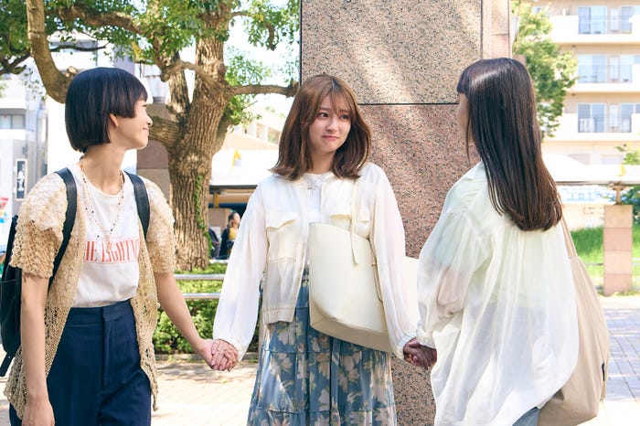 見上愛、吉川愛、清原果耶「マイダイアリー」第3話(C)ABCテレビ