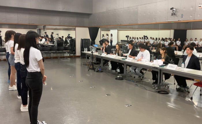 オーディションの様子(提供写真)