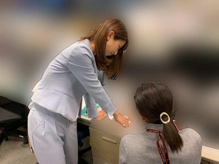 海老原優香アナウンサー(提供写真)