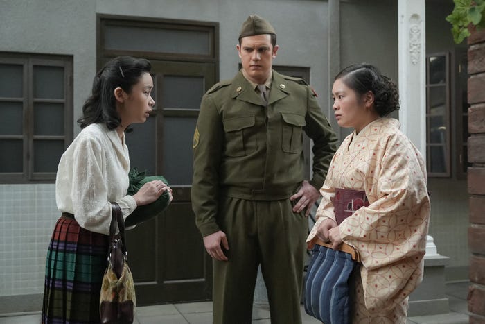 趣里、富田望生「ブギウギ」第73話(C)NHK