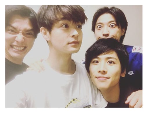 鈴木裕樹・瀬戸康史・山田悠介・池岡亮介/瀬戸康史オフィシャルブログ(Ameba)より