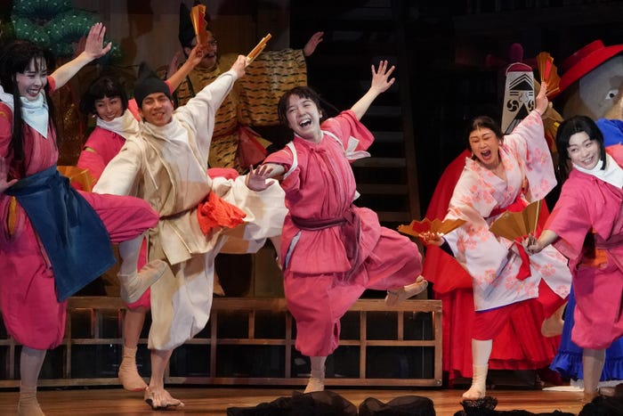 上白石萌音/舞台「千と千尋の神隠し」より(提供写真)
