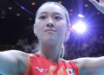 バレー女子 日本が4強入りで2大会連続メダル王手！台湾を圧倒ストレート勝ちで48年ぶりVへあと2勝 和田由紀子、佐藤淑乃Wエース躍動 21日準決勝は韓国と激突