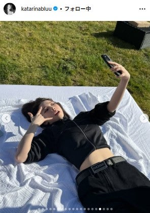 カリナInstagramより