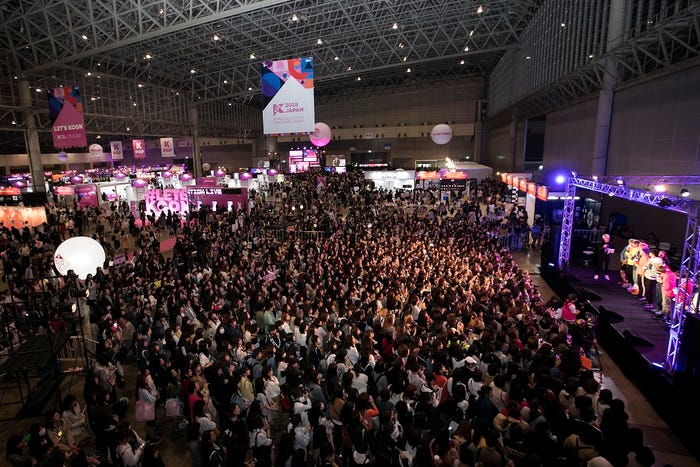 『KCON 2018 JAPAN』の様子(提供画像)