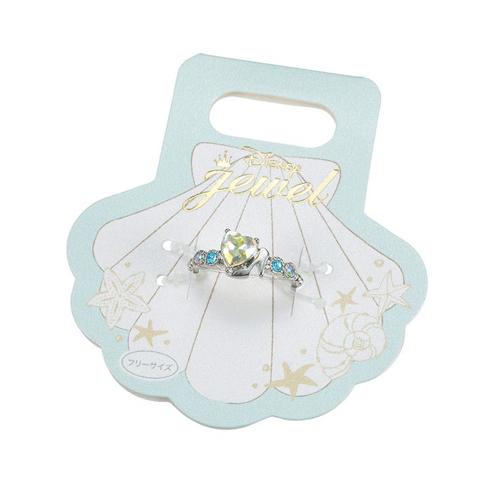 貝殻モチーフの台紙/(C)Disney