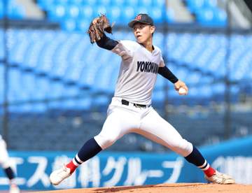 横浜が八回コールドで準決勝進出 織田翔希は温存 一時2点差に迫られるも市ケ尾を振り切る