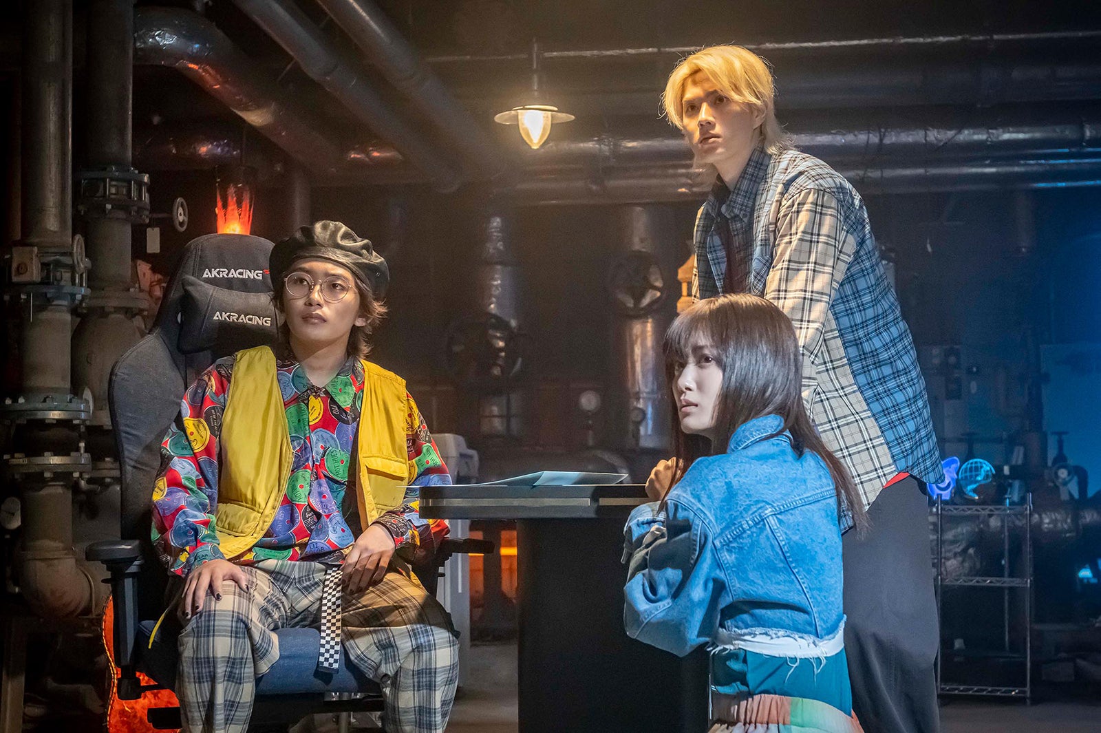 加藤清史郎、山下美月、佐藤龍我「弁護士ソドム」最終話より（C）テレビ東京