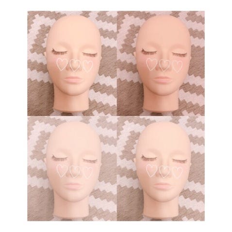 辻が投稿した練習用のマネキン/辻希美オフィシャルブログ(Ameba)より