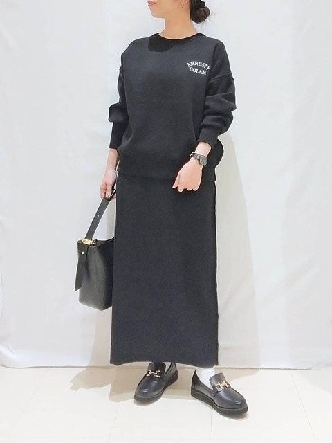 グローバルワーク スウェットライクニットSET グローバルワークのスウェットライクニットSET