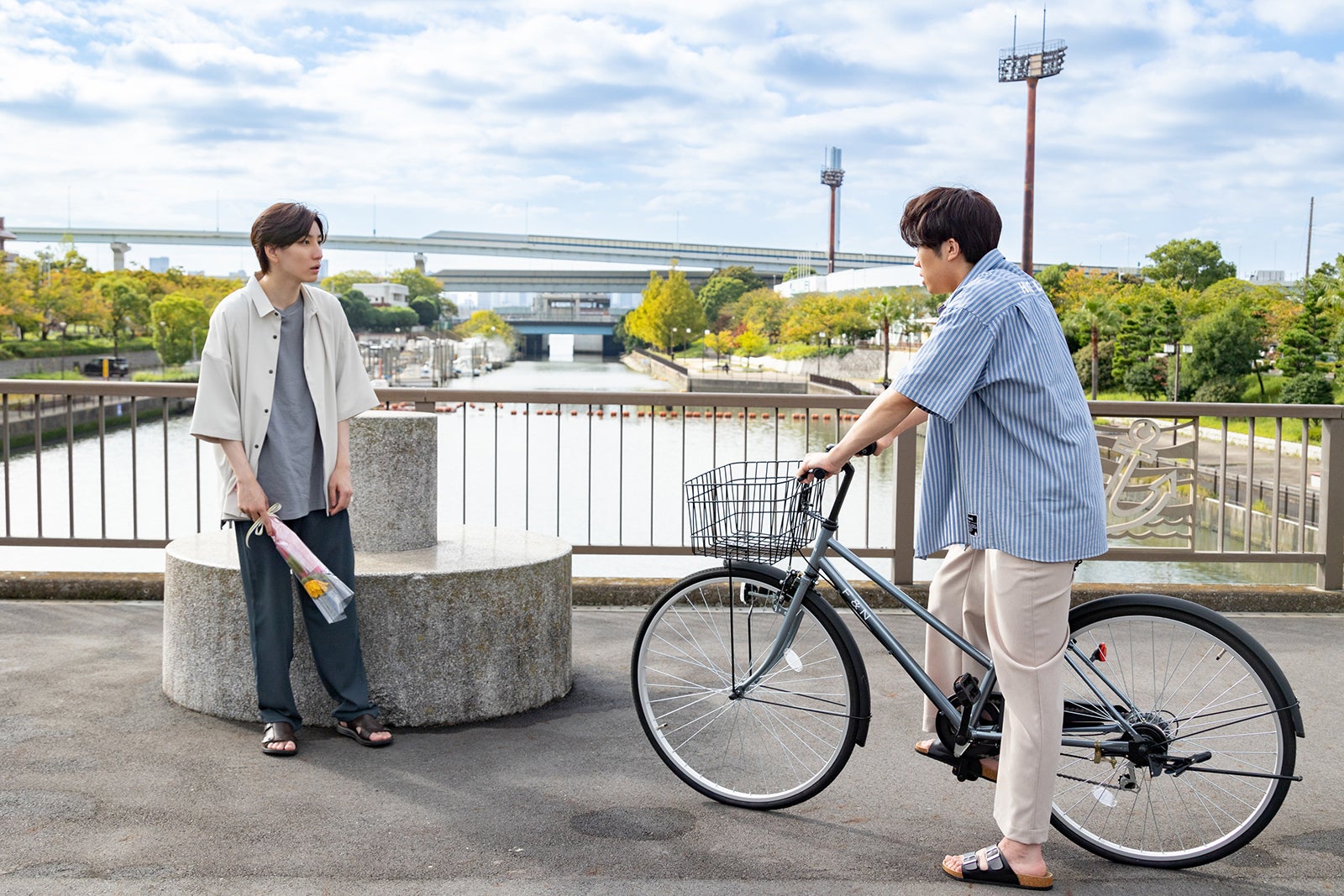 束の間の一花」一花（藤原さくら）の病気発症 萬木先生（京本大我）と