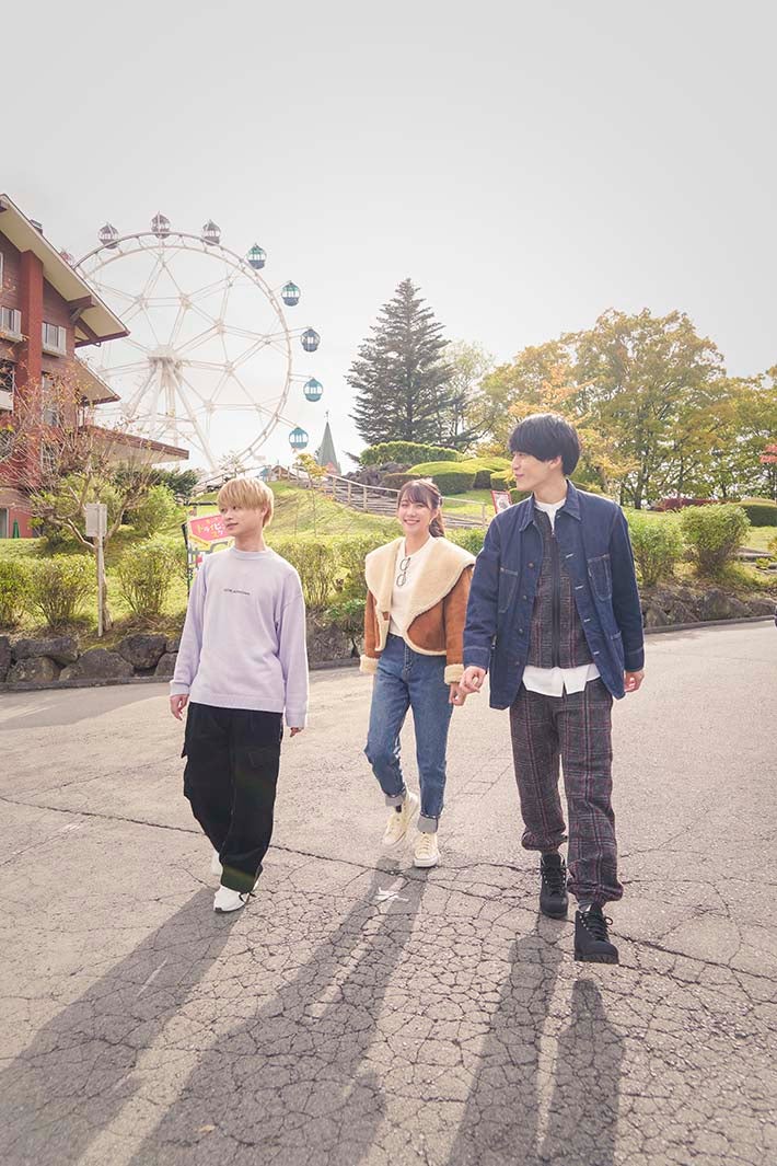 隅本彰充、野添百華、百田航洋 （提供写真）