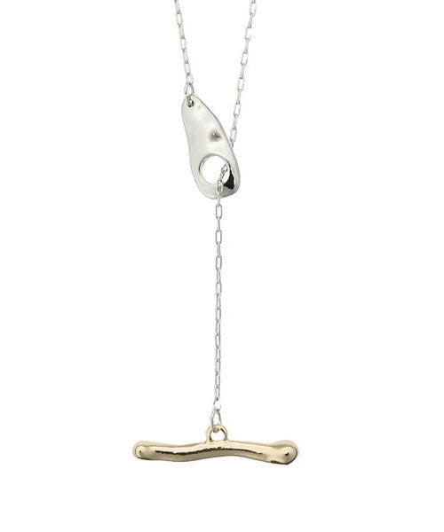 メタルバーチェーンネックレス／AMERICAN HOLIC（提供画像）