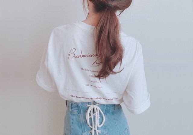 しまむら おしゃれさんが選んでる めちゃ可愛い バックプリントtシャツ 5選 モデルプレス