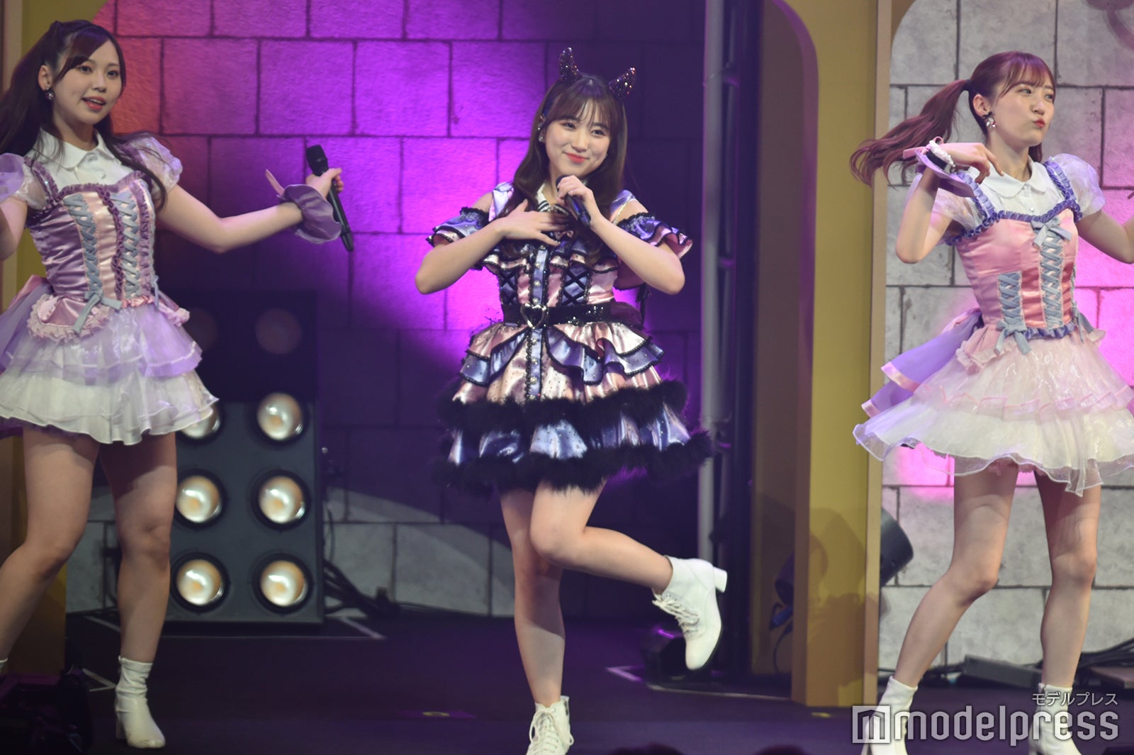 山内祐奈、矢吹奈子、坂本愛玲菜　HKT48「矢吹奈子 卒業コンサート〜未来への翼〜」（C）モデルプレス