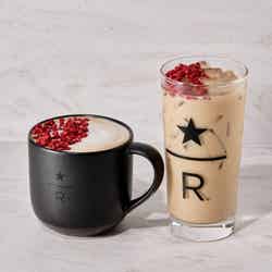 ストロベリー ラベンダー ラテ/提供画像