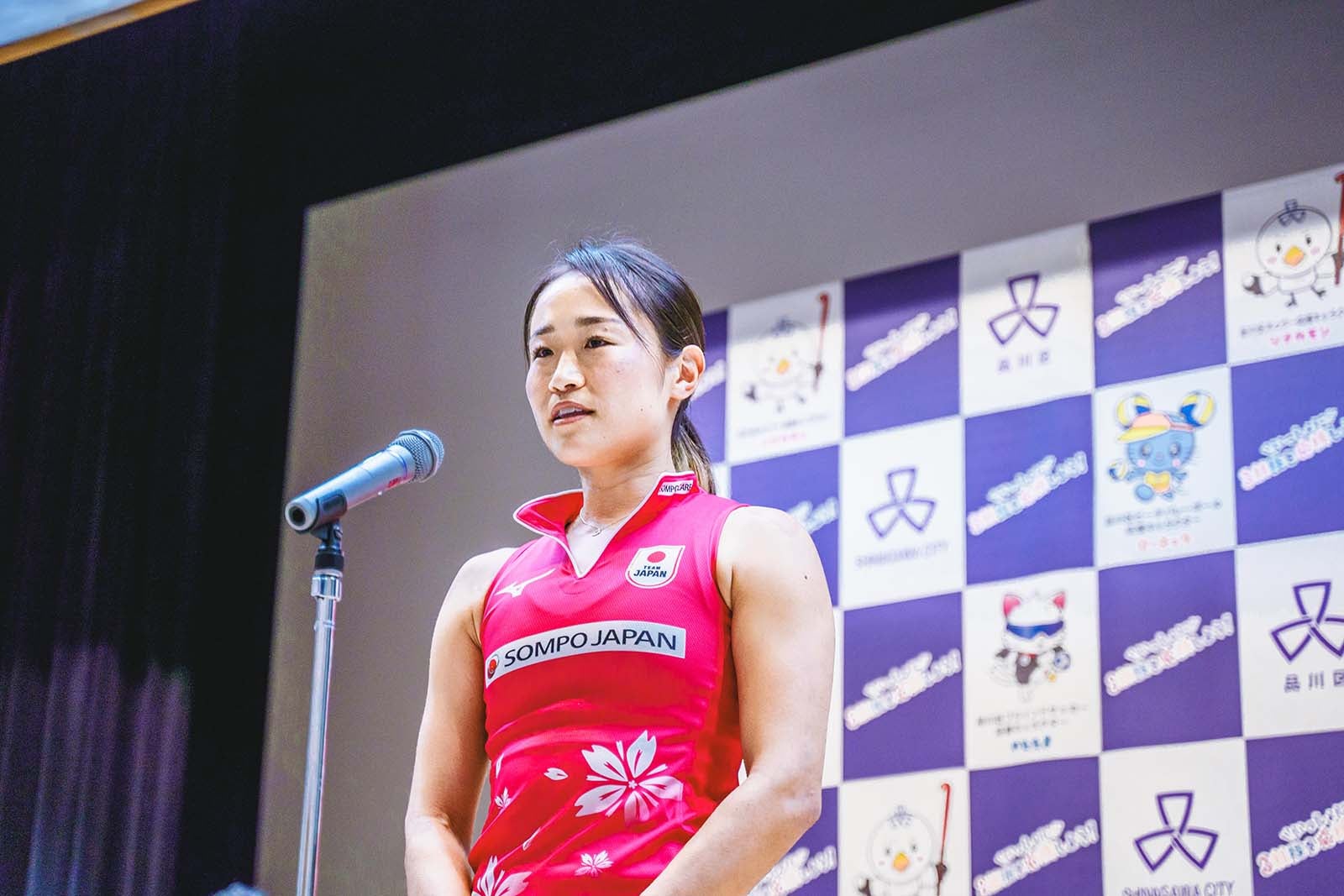 及川栞選手（提供写真）