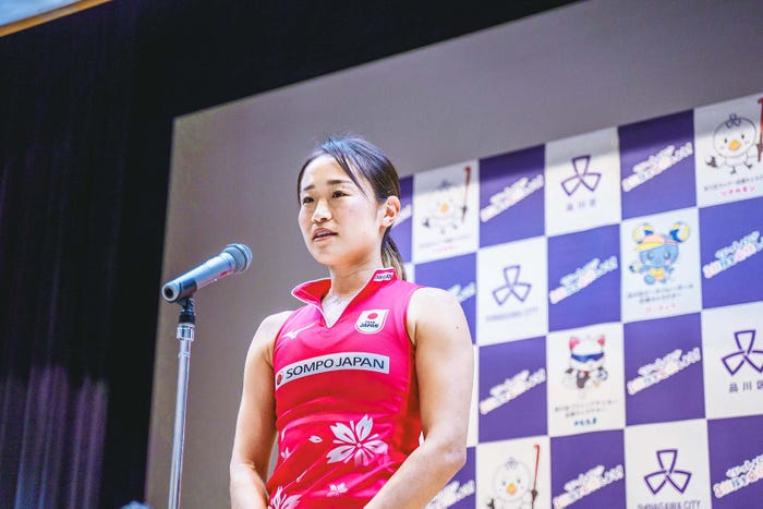 及川栞選手(提供写真)