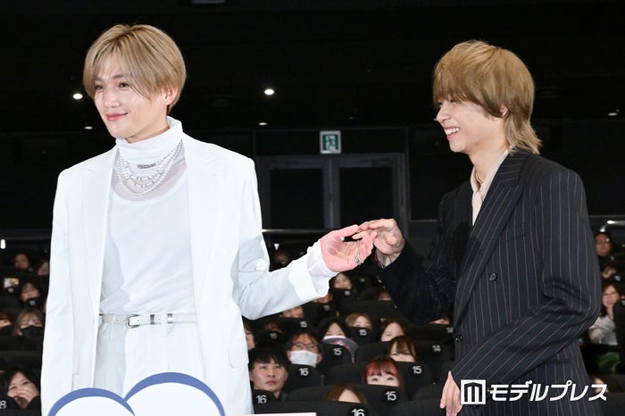 FANTASTICS八木勇征＆Travis Japan中村海人、お互いをエスコート 会場から黄色い歓声飛び交う【矢野くんの普通の日々】