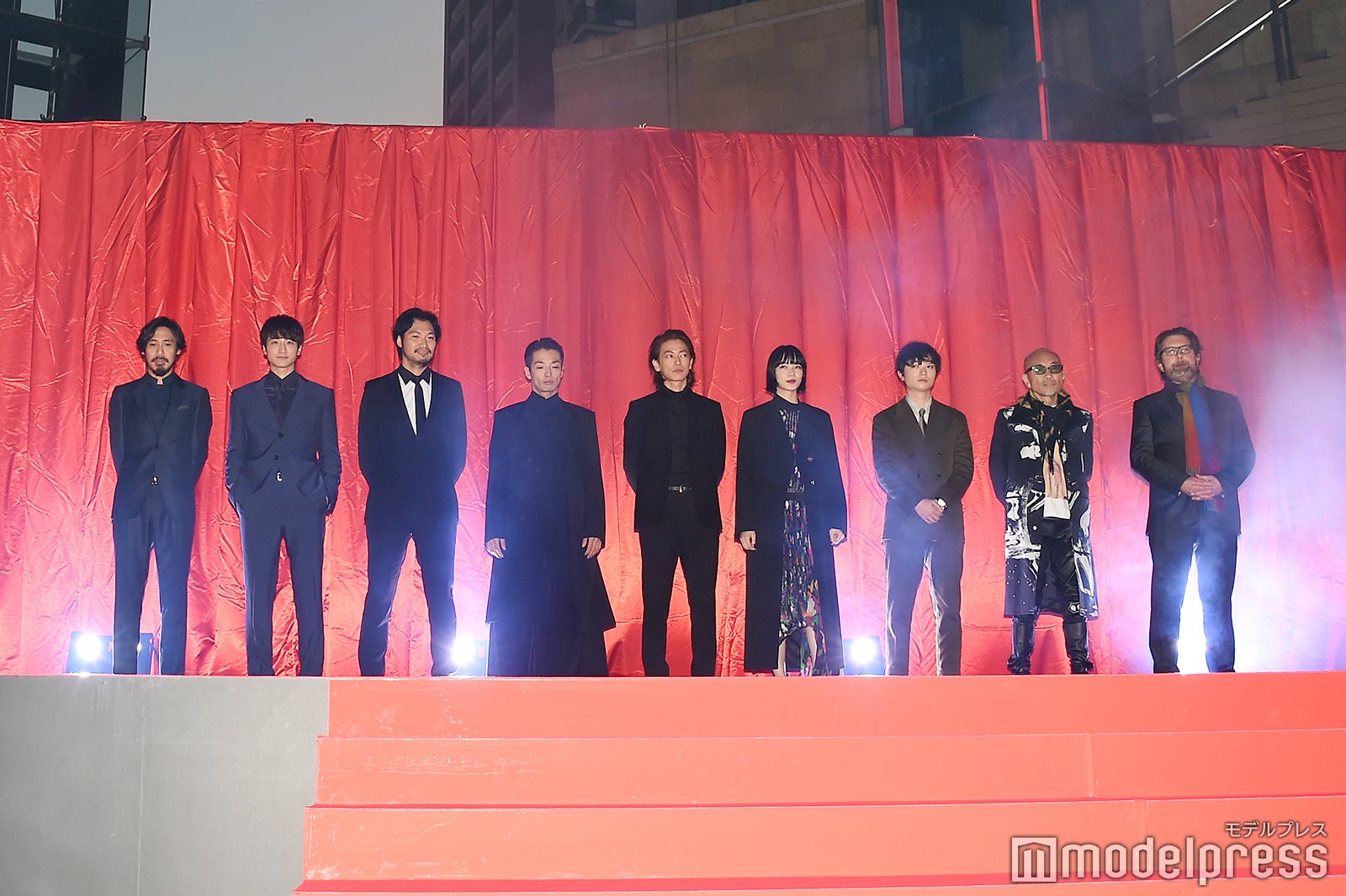 木幡竜、小関裕太、青木崇高、森山未來、佐藤健、小松菜奈、染谷将太、竹中直人、バーナード・ローズ監督（C）モデルプレス