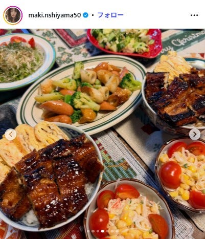 西山茉希Instagramより