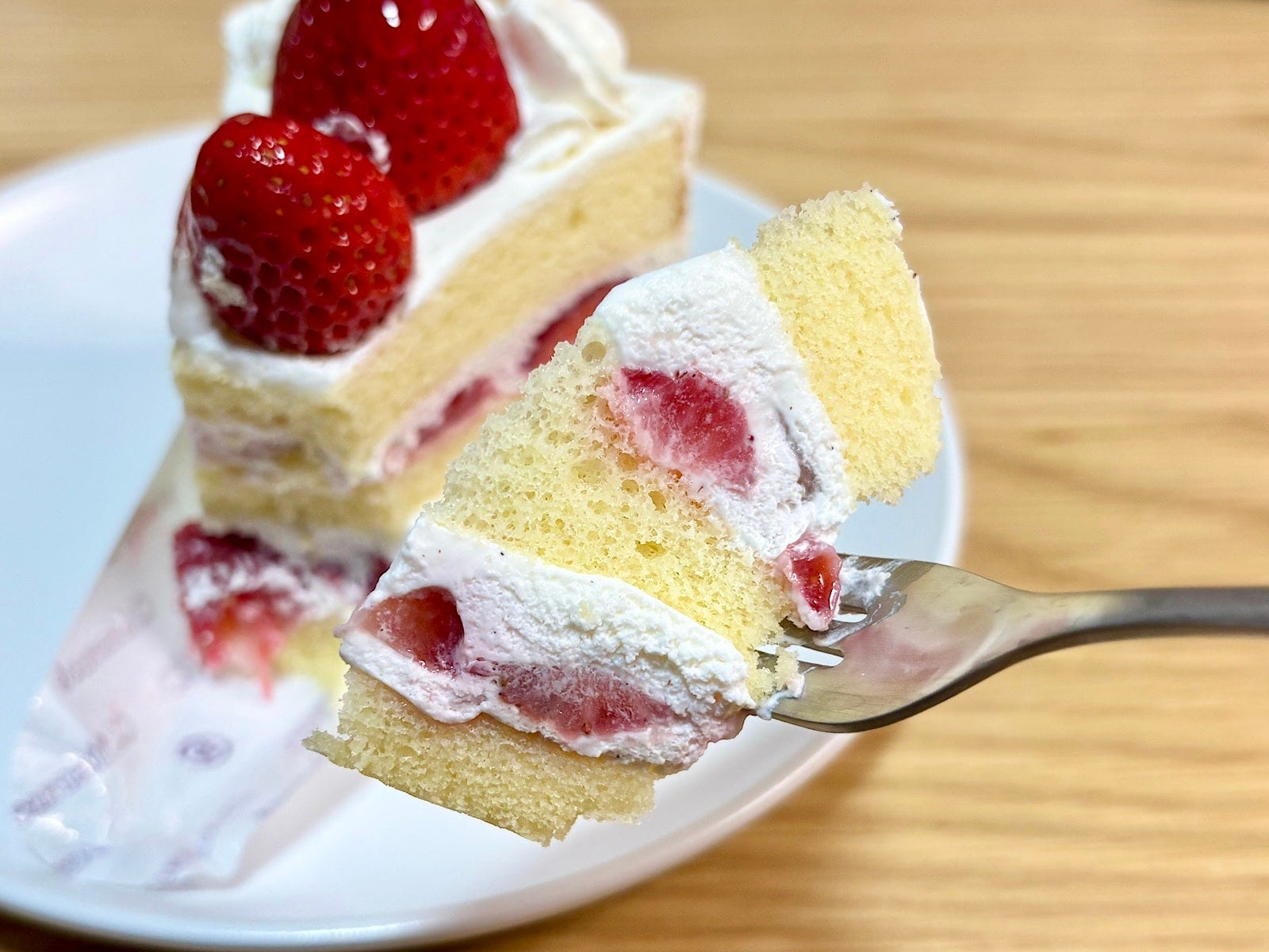 いちごの果肉がたっぷり！