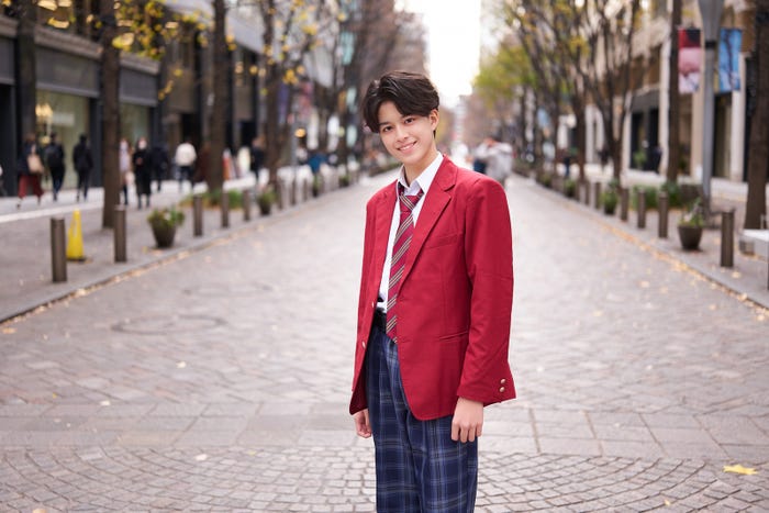 「高一ミスターコン2023」グランプリ・川端輝くん(提供写真)