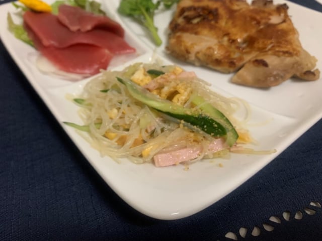 ミケランジェロ春雨サラダ