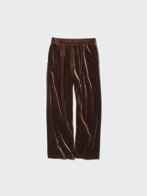 ユニクロ メンズアイテム トレンドコーデ 6スタイル kyoko. イラスト ソフトベロアイージーパンツ