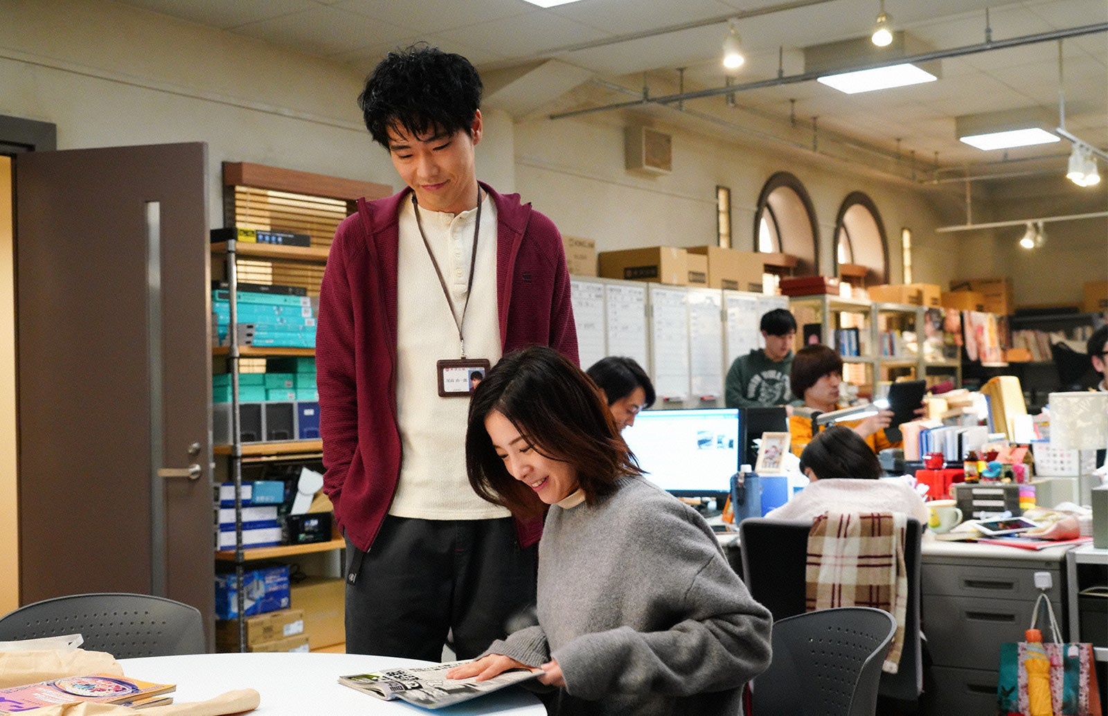 柄本佑、吉高由里子 （C）日本テレビ