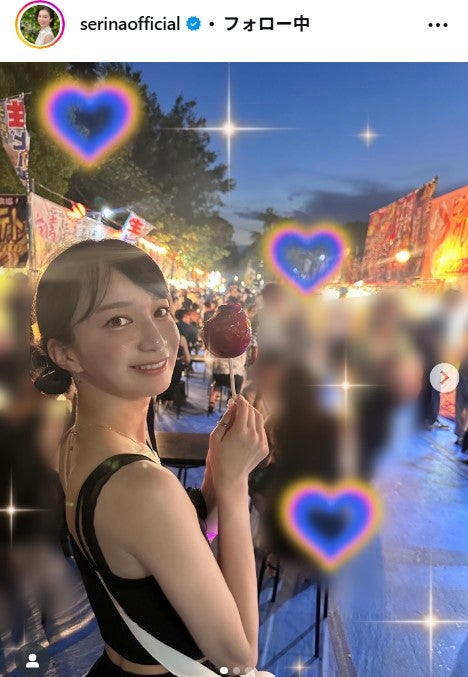 芹那Instagramより