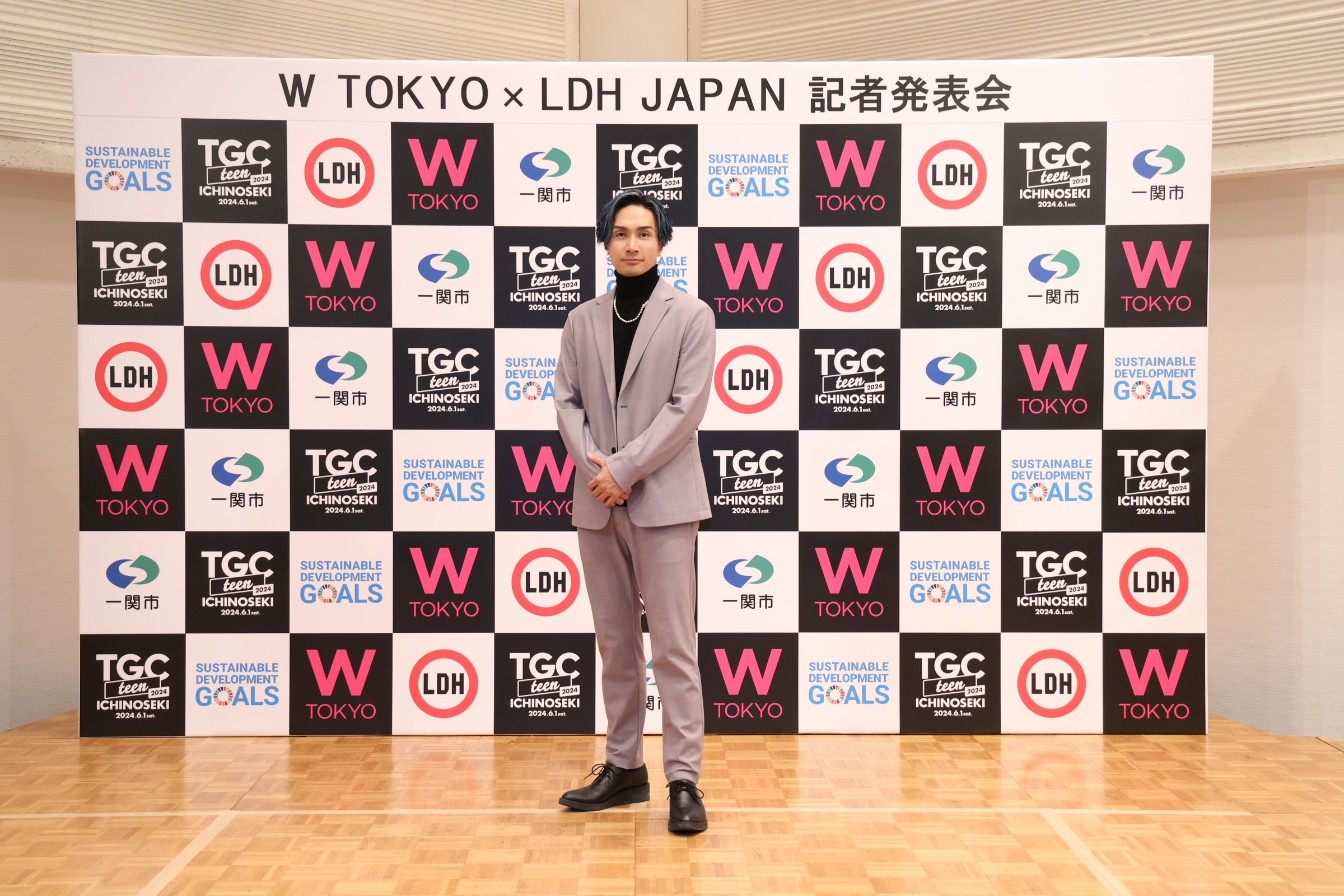橘ケンチ（C）W TOKYO×LDH JAPAN 記者発表会