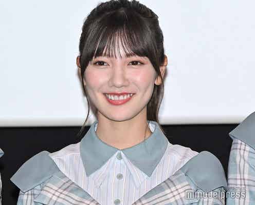 日向坂46河田陽菜、美デコルテ際立つオフショルダー姿「大人っぽい」「お肌つやつや」の声