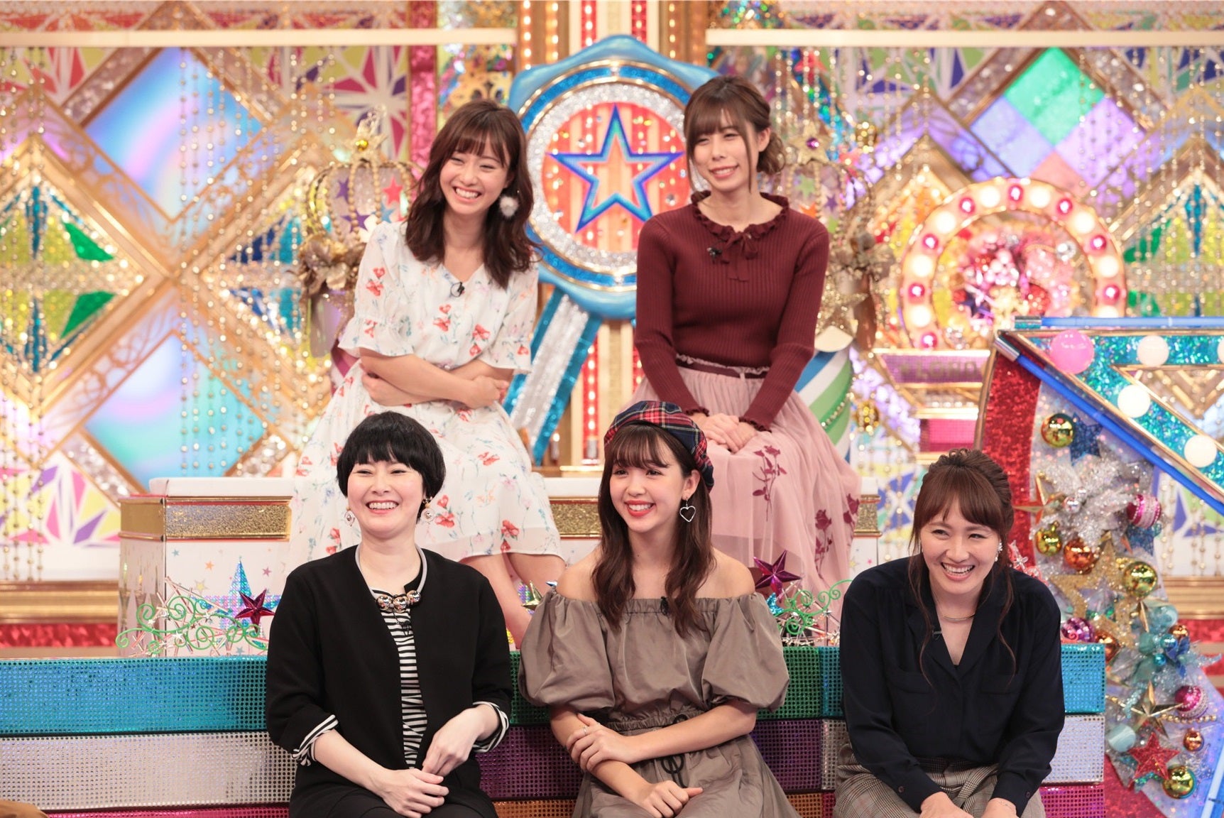 自宅を公開した女性芸能人たち（写真提供：テレビ朝日）