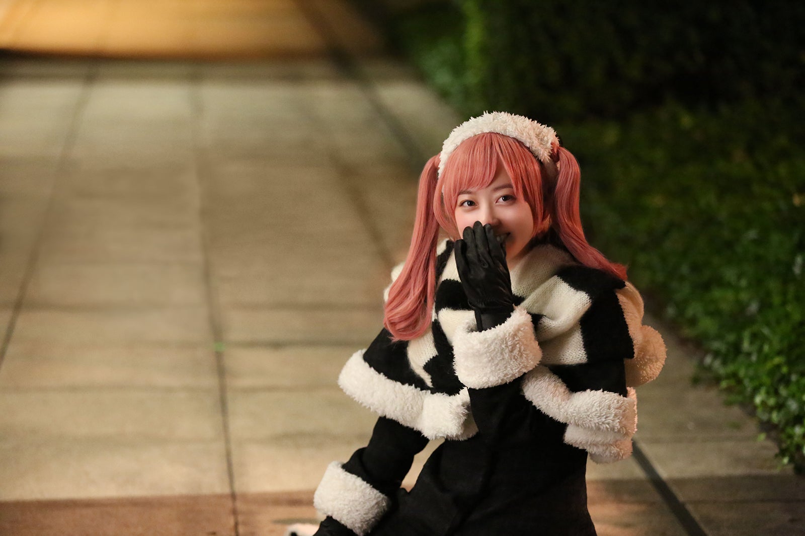 橋本環奈／オフショット（C）2022「ブラックナイトパレード」製作委員会（C）中村光／集英社