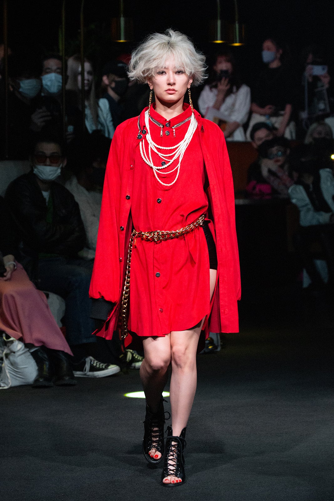 ランウェイショーの様子（提供写真）