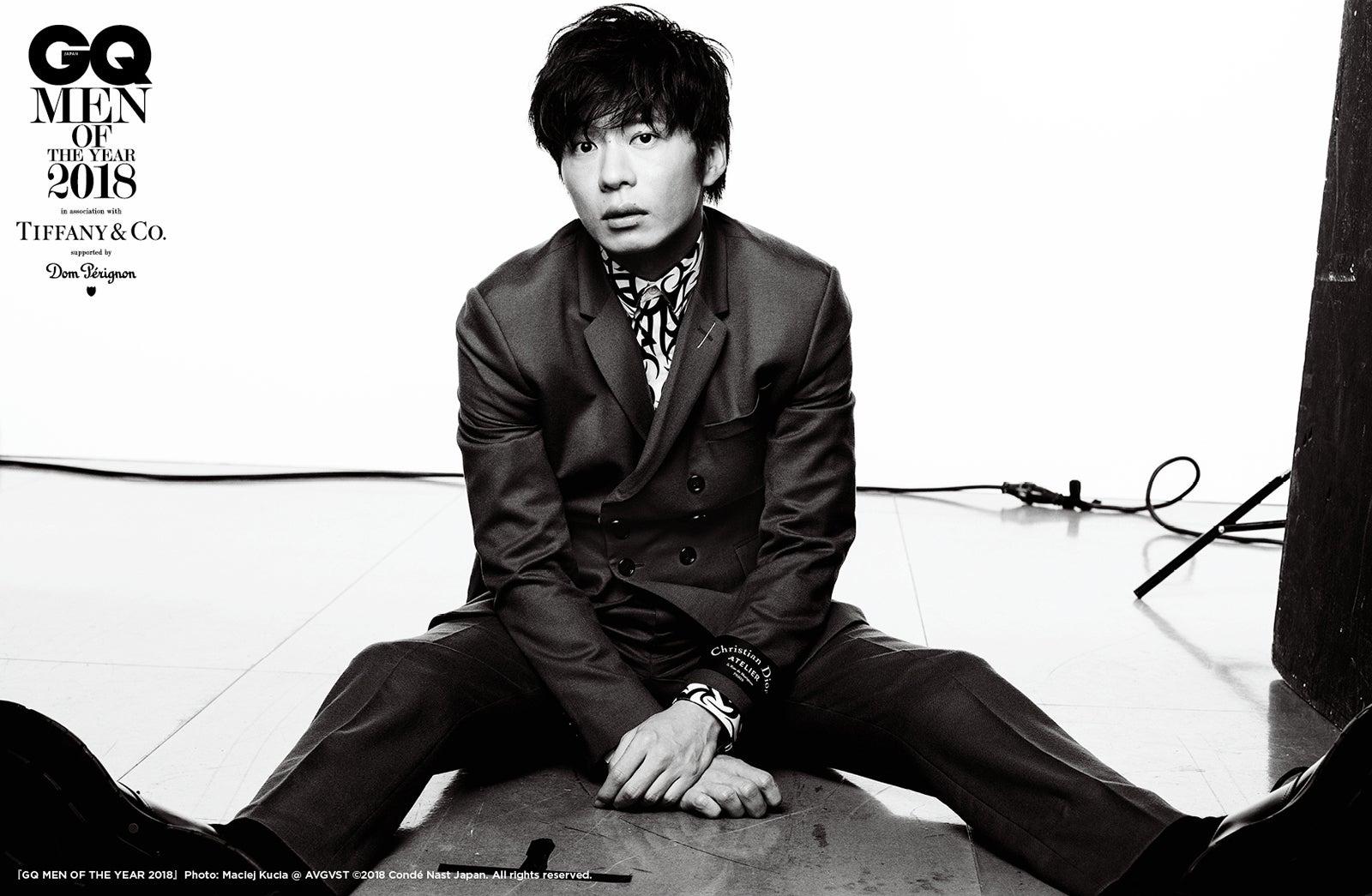 田中圭／『GQ JAPAN』2019年1・2月合併号（11月24日発売）（提供写真）