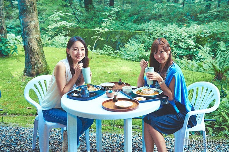 自然の中で食べるといつも以上に美味しい