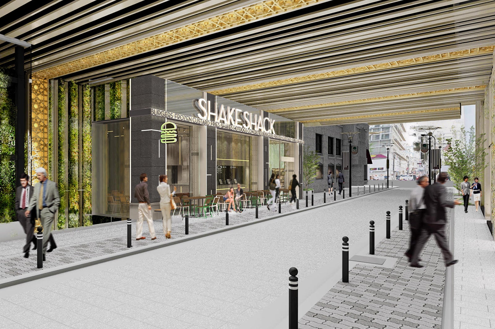 シェイクシャック 大丸心斎橋店／画像提供：サザビーリーグ