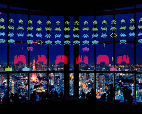 「PLAY!スペースインベーダー展」世界初の巨大プレイ空間が六本木に出現