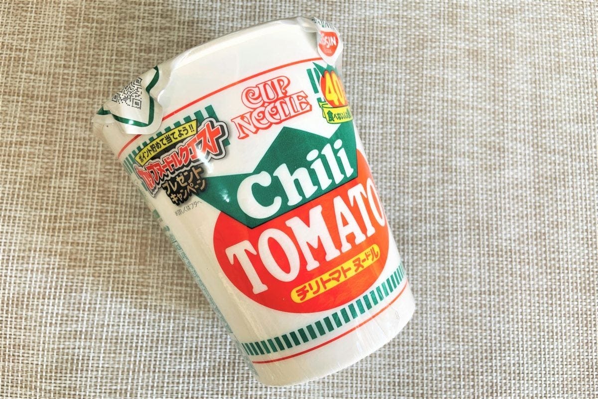 チリトマトヌードル　アレンジ