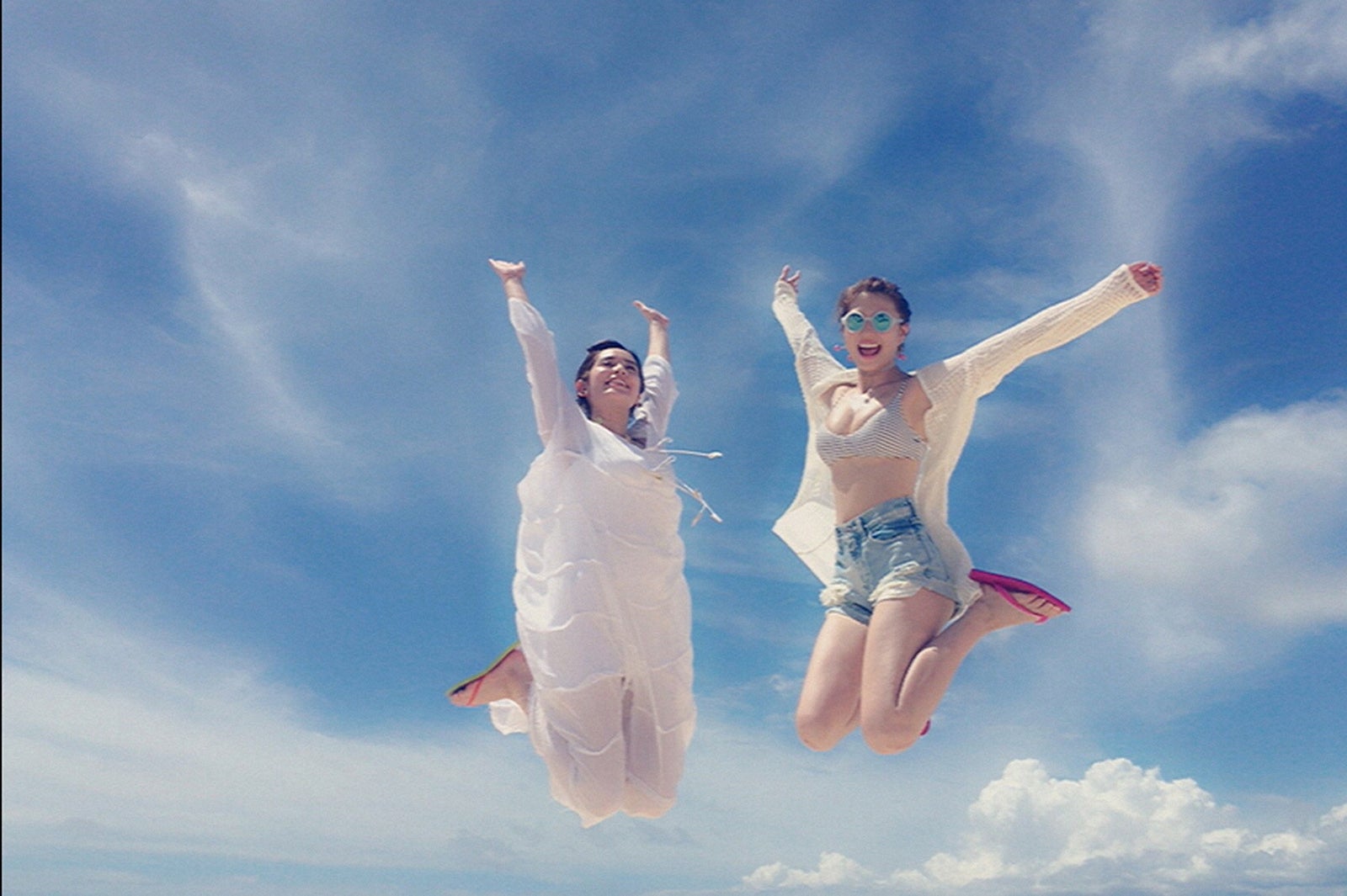 （左から）筧美和子、大川藍／画像提供：TBS