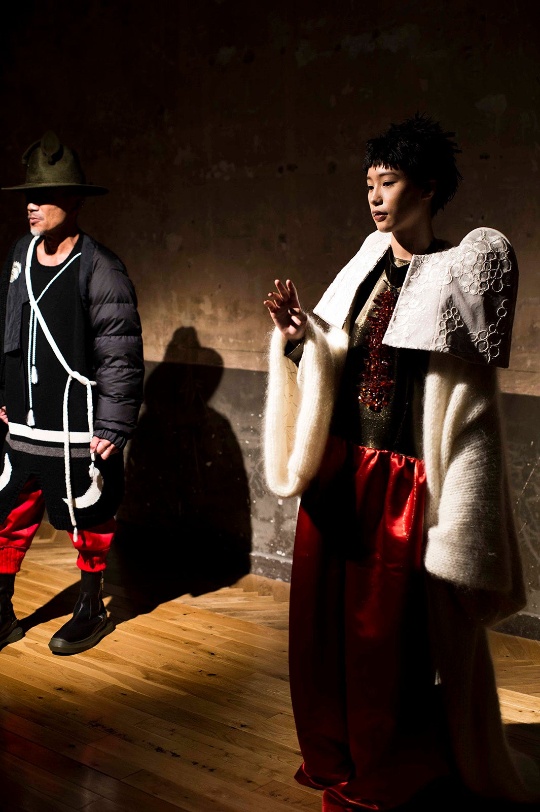 竹中直人、南沙良／Photography by Toru Kitahara