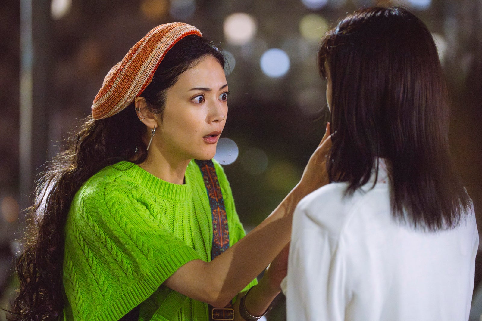 田中道子「顔に泥を塗る」第3話より（C）テレビ朝日