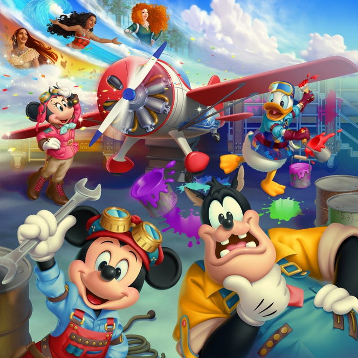 ドリームス・テイク・フライト(C)Disney