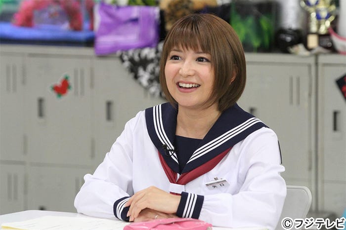 矢口真里/「めちゃ×2イケてるッ!秋のSP 」より(画像提供:フジテレビ)