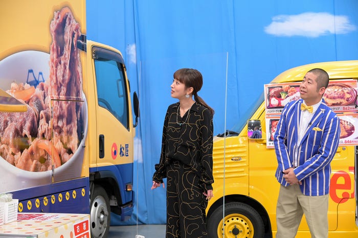 夏菜、澤部佑(C)MBS