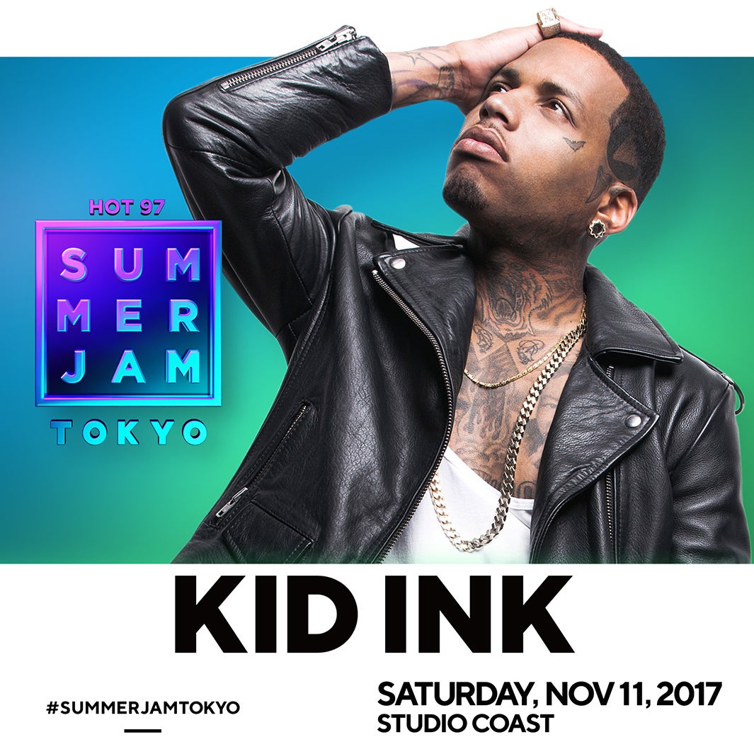 KID INK／画像提供：HOT 97 SUMMER JAM TOKYO 実行委員会