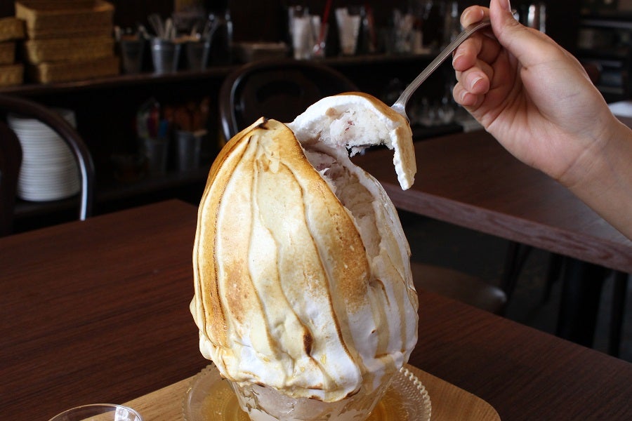 Cafe Lumiere焼き氷